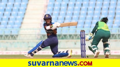 ಹರಿಣಗಳಿಗೆ ಸ್ಪರ್ಧಾತ್ಮಕ ಗುರಿ ನೀಡಿದ ಭಾರತ ಮಹಿಳಾ ತಂಡ