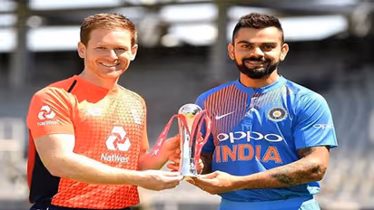INDvsENG 1st T20: టాస్ గెలిచిన ఇంగ్లాండ్... రోహిత్ శర్మకు విశ్రాంతి...