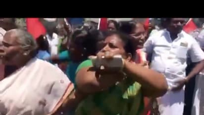 സീറ്റ് നൽകിയില്ല; തമിഴ്നാട്ടിൽ മുൻ മന്ത്രിമാരടക്കം അണ്ണാഡിഎംകെ നേതാക്കൾ പ്രതിഷേധവുമായി തെരുവിൽ