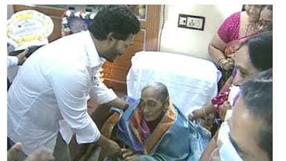 పింగళి వెంకయ్య కూతురిని సన్మానించిన సీఎం జగన్