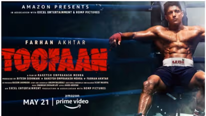 തൂഫാന്റെ പുതിയ പോസ്റ്റര് പുറത്ത്, വിസ്മയിപ്പിക്കാൻ ഫറാൻ അക്തര്