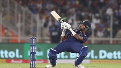 IPL 2021: Watch Hardik Pandya's intense batting warm-up session in Abu Dhabi