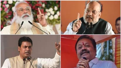 മോദി-ഷാ-നദ്ദ-യോഗി; ബിജെപിക്കായി താരപ്പടയെത്തും, ബിപ്ലവ് ഇന്ന് തലസ്ഥാനത്ത്