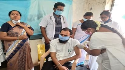 కోవిడ్ వ్యాక్సిన్ తీసుకున్న ఎమ్మెల్యే ఆర్కెకు అస్వస్థత