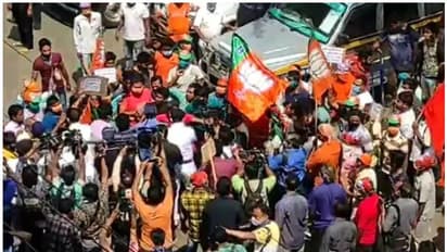 സ്ഥാനാര്ത്ഥി പ്രഖ്യാപനത്തില് അതൃപ്തി: പ്രതിഷേധവുമായി ബിജെപി പ്രവര്ത്തകര്; കല്ലേറ്, ലാത്തിച്ചാര്ജ്