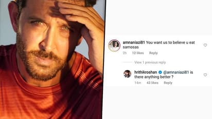 Hrithik Roshan's fun replies to his fans over 'samosa' will make your day