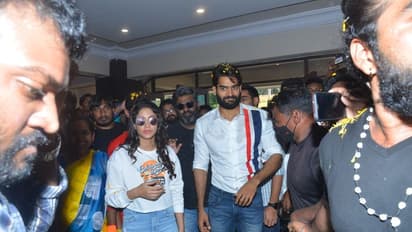 టిక్‌టాక్‌ స్టార్‌ దుర్గారావుతో స్టెప్పేసిన కార్తికేయ, లావణ్య త్రిపాఠి.. ఫోటోలు