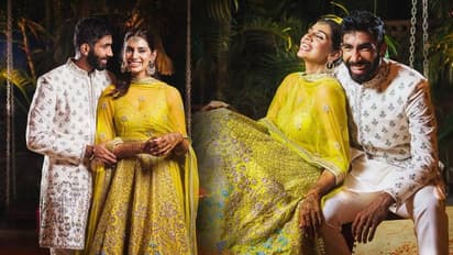 జస్ప్రిత్ బుమ్రా, సంజన పెళ్లి ఫోటోలు లీక్... బుమ్రాలో ఇన్ని కోణాలు ఉన్నాయా?