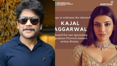 నాగ్‌తో కాజల్‌ ఫస్ట్ టైమ్‌ రొమాన్స్.. ఆగలేకపోతుందట!