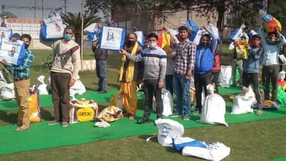 गरीबों का हमदर्द बनी ये संस्था, 6 राज्यों में लगाए निःशुल्क राशन वितरण और कृत्रिम अंग माप शिविर