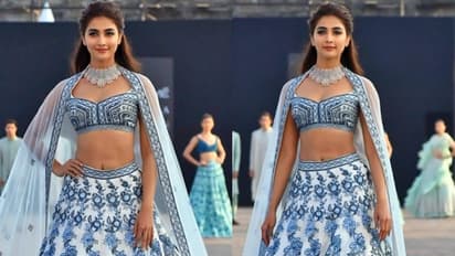 Pooja Hegde's BTS video before walking ramp is a total mood; Watch it here