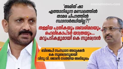 തലശ്ശേരിയിലും ഗുരുവായൂരിലും ബിജെപി സ്ഥാനാർത്ഥിയില്ലെങ്കിൽ വോട്ട് ആർക്ക്?; കെ സുരേന്ദ്രൻ പറയുന്നു