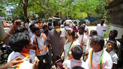 கருத்து கணிப்புகள் பற்றி கவலைப்பட வேண்டாம்.. உள்ளே பயம் வெளியே தில்லு காட்டும் குஷ்பு..