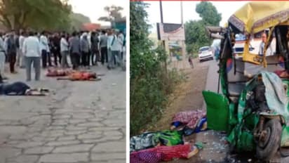 एक गलती और सड़क पर बिछ गईं 12 महिलाओं की लाशें, मौत सभी को एक जगह लेकर आई..ग्वालियर हादसे की तस्वीरें