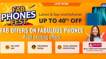 అమెజాన్ ఫ్యాబ్ ఫోన్స్ ఫెస్టివల్ సేల్ : స్మార్ట్ఫోన్లపై 40% వరకు భారీ డిస్కౌంట్ పొందండి..