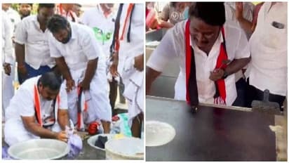 துணி துவைத்து... தோசை சுட்டுக் கொடுத்து... வேட்பாளர்களின் அடேங்கப்பா அட்ராசிட்டி..!