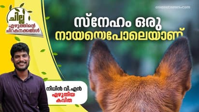 സ്നേഹം ഒരു നായയെപോലെയാണ് , നിധിന്‍ വി.എന്‍ എഴുതിയ കവിത