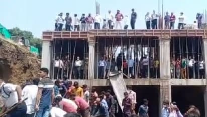 चीख-पुकार के बीच निकाले जा रहे मजदूरों के शव, 4 की मौत और कई मलबे में दबे..सूरत में भरभराकर गिरी दीवार