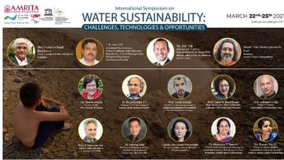 ജലസംരക്ഷണത്തിന്റെ  പ്രാധാന്യം; അന്താരാഷ്ട്ര സിംപോസിയത്തിന്  അമൃത വിശ്വവിദ്യാപീഠത്തിൽ തുടക്കമായി..