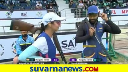 ಶೂಟಿಂಗ್ ವಿಶ್ವಕಪ್: ಗನೀಮತ್-ಅಂಗದ್ ಜೋಡಿಗೆ ಚಿನ್ನದ ಪದಕ