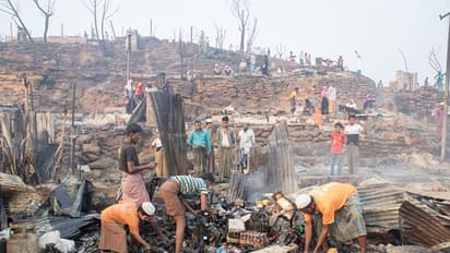 ലോകത്തിലെ ഏറ്റവും വലിയ അഭയാര്ത്ഥി ക്യാമ്പ് കത്തിനശിച്ചു; 45,000 പേര് ഭവനരഹിതരായി