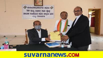 ಮಸ್ಕಿ ಉಪಕದನ: ಬಿಜೆಪಿ ಅಭ್ಯರ್ಥಿ ಪ್ರತಾಪ್ ಗೌಡರಿಂದ ನಾಮಪತ್ರ ಸಲ್ಲಿಕೆ