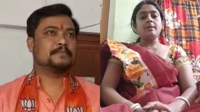 স্বামীর বিরুদ্ধে 'ভিডিও বোমা' নিক্ষেপ স্ত্রী-র, প্রকাশ্যে কালিয়াগঞ্জের বিজেপি প্রার্থীর দাম্পত্য কলহ