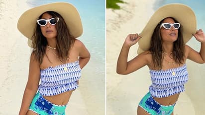 ಬಿಕನಿ ಲುಕ್ಕಲ್ಲಿ ಹಿನಾ ಖಾನ್: ನಾಚಿಕೆ ಇಲ್ವಾ ಎಂದು ಕೇಳಿದ ನೆಟ್ಟಿಗರು