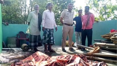 सो रही पत्नी और दो बेटियों को जिंदा जलाया,फिर चीखने पर कमरा बंद कर आ गया बाहर