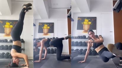 പുത്തന് വർക്കൗട്ട് വീഡിയോ പങ്കുവച്ച് മോഡല്; പ്രതികരണവുമായി ആരാധകര്...