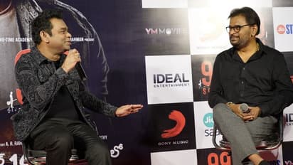 ఆ కుట్రలు ఇప్పుడు నాపై లేవు.. `99సాంగ్స్ `ఈవెంట్‌లో రెహ్మాన్‌.. షూస్‌ వైరల్‌