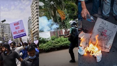 പ്രധാനമന്ത്രിയുടെ സന്ദര്ശനത്തിനെതിരെ ധാക്കയില് പ്രതിഷേധം; കണ്ണീര്വാതകം പ്രയോഗിച്ച് പൊലീസ്