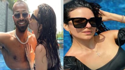 స్విమ్మింగ్ పూల్‌లో సెగలు రేపుతూ... ఫుల్లుగా ఎంజాయ్ చేస్తున్న హార్ధిక్ పాండ్యా, నటాశా...