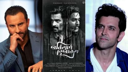 നേര്ക്കുനേര് പൊരുതാൻ സെയ്ഫ് അലി ഖാനും ഋത്വിക് റോഷനും; ‘വിക്രം വേദ’ ഹിന്ദി റീമേക്ക്