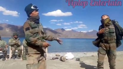 ಚೀನಾ ಗಡಿಯಲ್ಲಿ ಭಾರತೀಯ ಯೋಧರ ಸಖತ್ ಡ್ಯಾನ್ಸ್; ವಿಡಿಯೋ ವೈರಲ್!