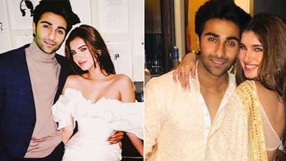 Netizens called Aadar Jain 'Sasta Ranbir Kapoor' for his looks as he posed for paparazzi with Tara Sutaria
