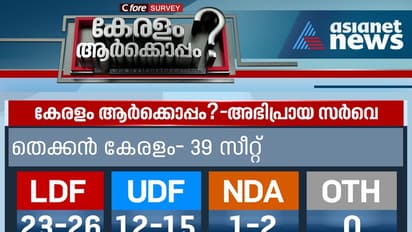 തെക്കൻ കേരളത്തിൽ എൽഡിഎഫിന് മുൻതൂക്കം പ്രഖ്യാപിച്ച് ഏഷ്യാനെറ്റ് - സീഫോ‍ർ സർവേ