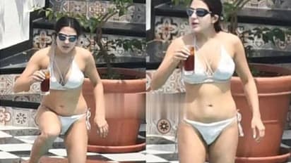 ಅಪ್ಪನ ಜೊತೆಯ ಹೋಳಿ ಪಾರ್ಟಿ ಮಾಡಿದ ಮಗಳು ಸಾರಾ ಆಲಿ ಖಾನ್ ಧರಿಸಿದ್ದು ಬಿಕನಿ!