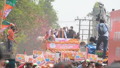चुनाव प्रचार खत्म होने से पहले नंदीग्राम में शाह का शक्ति प्रदर्शन, जनसैलाब देख बोले- सुवेंदु का जीतना तय