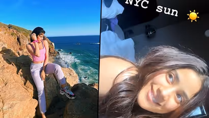 Janhvi Kapoor appreciates New York's beauty; posts boomerang basking under the sun