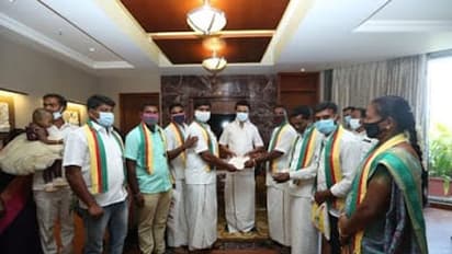 கொங்கு மண்டலத்தில் வலுவடையும் திமுக..? ஸ்டாலினை சந்தித்து ஆதரவு கொடுத்த சமூக நீதி பேரவை..