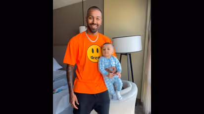 IPL 2021: Hardik Pandya shares candid moment with son Agastya