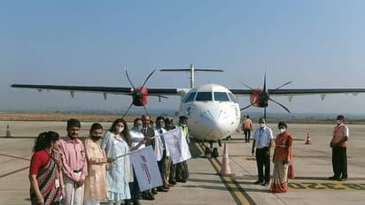 ಹುಬ್ಬಳ್ಳಿ -ಹೈದರಾಬಾದ್‌ ನಡುವಿನ ವಿಮಾನಯಾನಕ್ಕೆ ಚಾಲನೆ