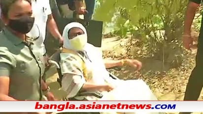 ভোটের দিনেও মমতাকে দেখে জয় শ্রীরাম স্লোগান নন্দীগ্রামে, তৃণমূল নেত্রী বললেন ওরা বহিরাগত