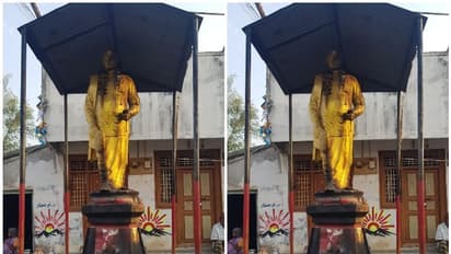 തമിഴ്നാട്ടിൽ അണ്ണാദുരൈ പ്രതിമയ്ക്ക് അജ്ഞാതർ തീയിട്ടു