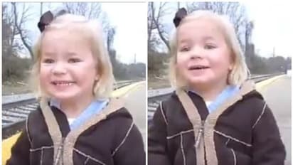 'ആദ്യമായി ട്രെയിൻ കണ്ടപ്പോൾ കുട്ടിയുടെ മുഖത്തുണ്ടായ സന്തോഷം'; വെെറലായി വീഡിയോ