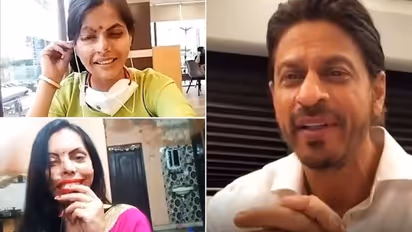 Shah Rukh Khan talks with acid attack survivors virtually; sings songs, makes marriage proposals, Watch video