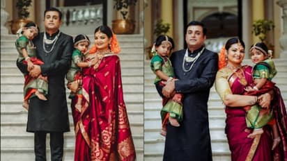 തങ്കക്കൊലുസുകളുടെ പിറന്നാൾ ആഘോഷമാക്കി സാന്ദ്ര; ആശംസയുമായി ആരാധകരും