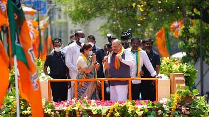 எனக்காக இவ்வளவு தூரம் வந்த அமித்ஷா.. உருகிய ஆயிரம் விளக்கு தொகுதி வேட்பாளர் குஷ்பு.