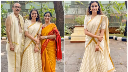 ഗുരുവായൂര്‍ ക്ഷേത്രദര്‍ശനം നടത്തി, ഫോട്ടോകള്‍ പങ്കുവെച്ച് കീര്‍ത്തി സുരേഷ്